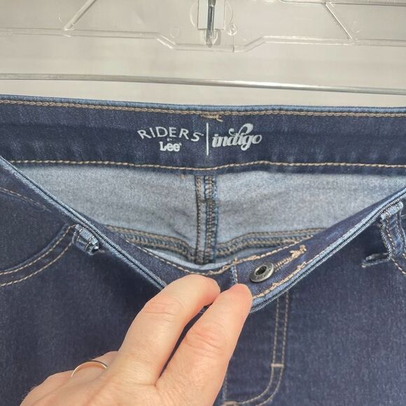 Riders by Lee Women's High Waist Pull-up Skinny Jeans Size M - Picture 7 of 10